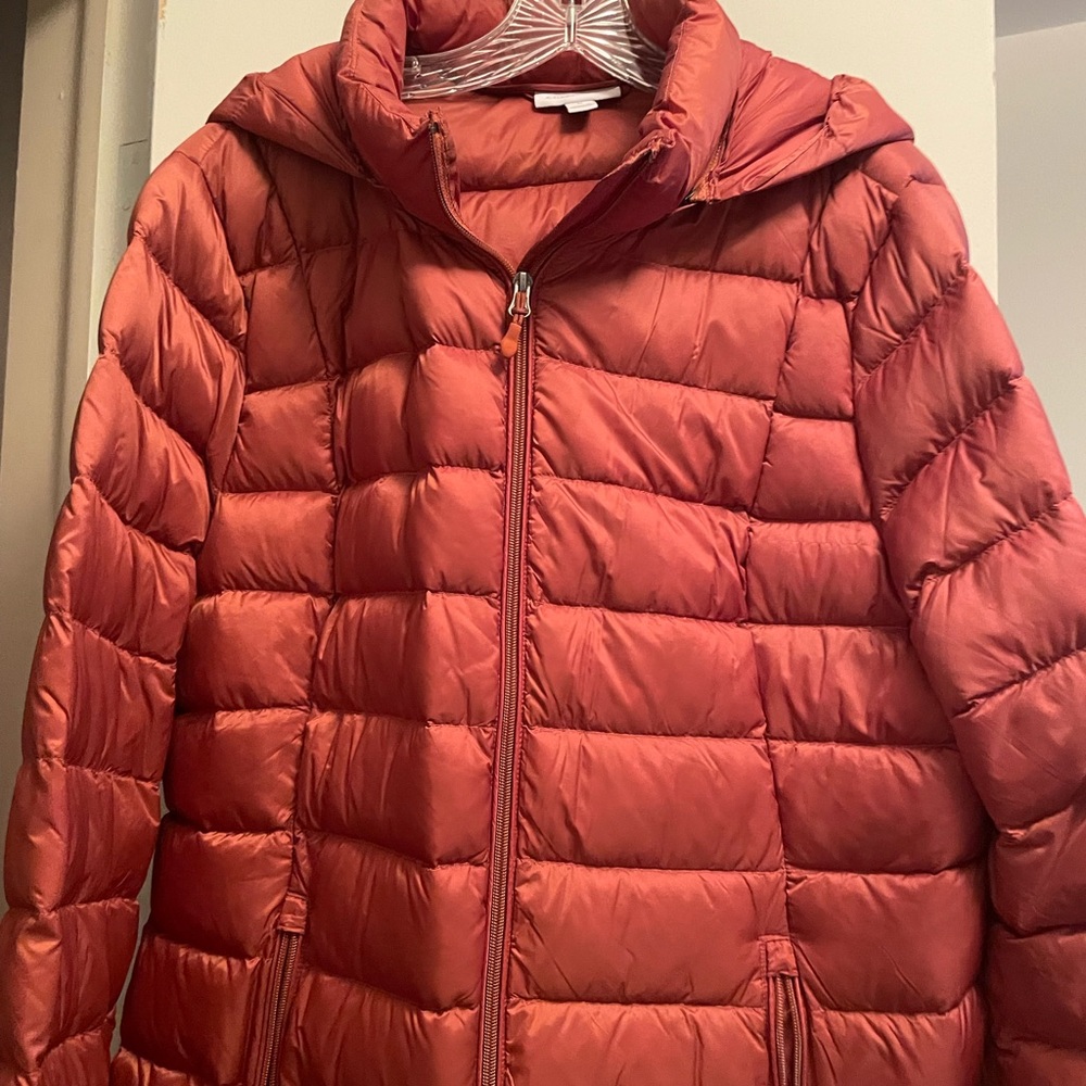 Charter Club Women's Puffer Jacket - Rust